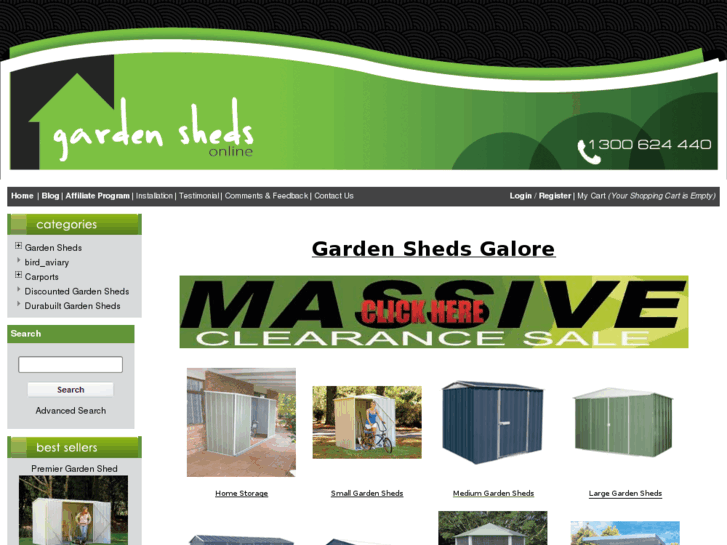 www.gardenshedsonline.com.au