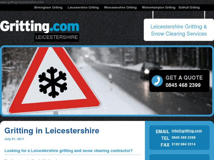 www.gritting-leicestershire.com