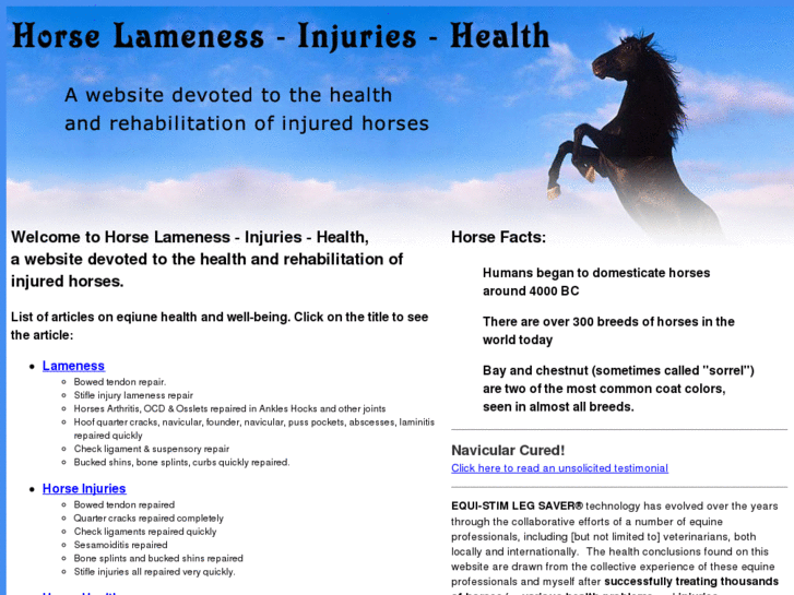 www.horses-lameness-injuries-health.com