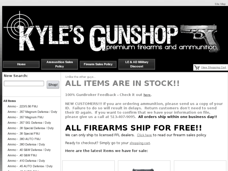 www.kylesgunshop.com