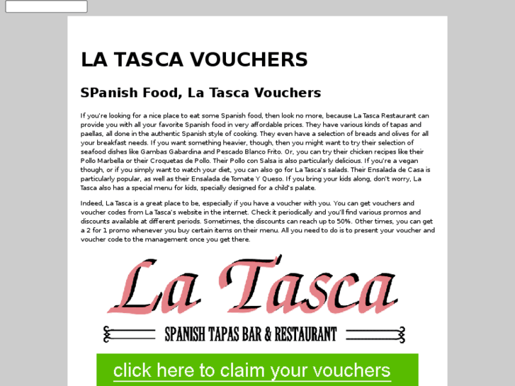 www.latascarestaurant.org.uk