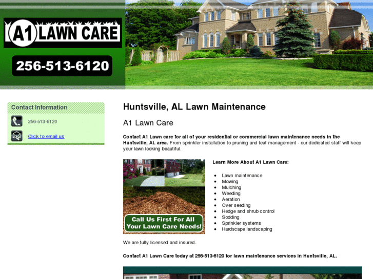 www.lawnmaintenancehuntsville.com