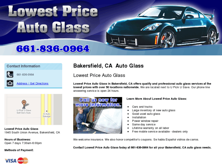 www.lowestpriceautoglassbakersfield.com