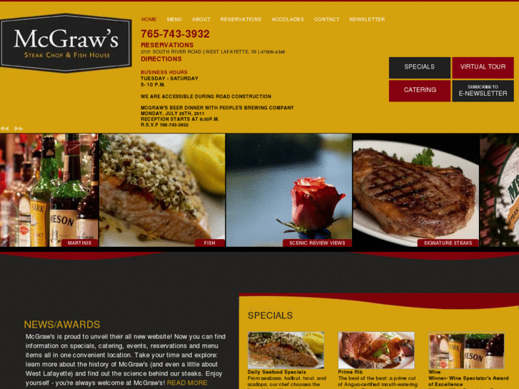 www.mcgrawssteakhouse.com