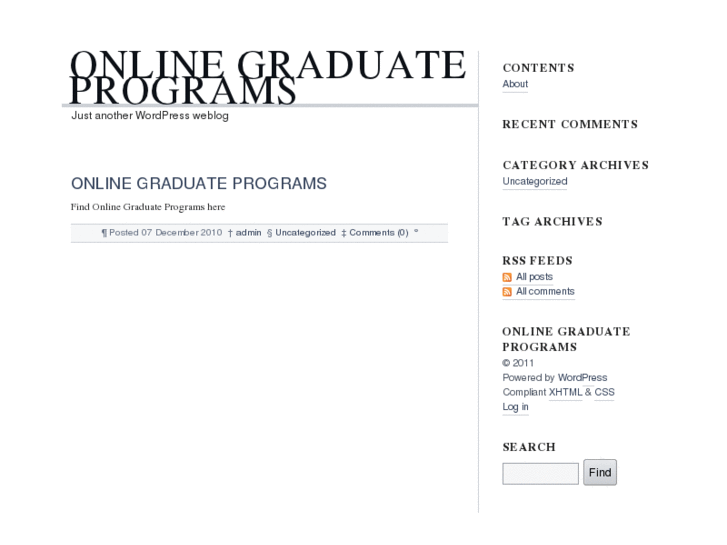 www.onlinegraduateprograms.net