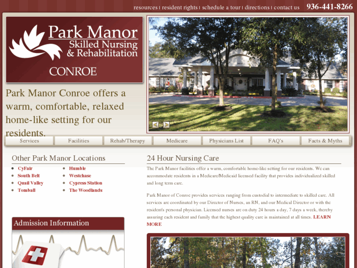 www.parkmanor-conroe.com