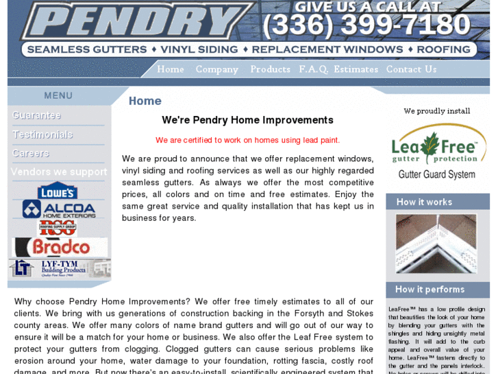 www.pendryhomeimprovements.com