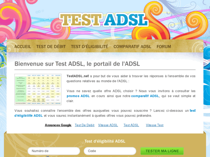 www.testadsl.net