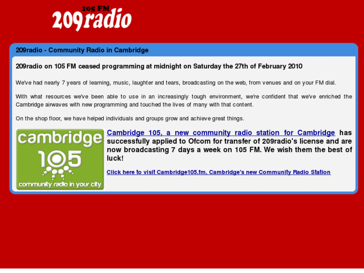 www.209radio.co.uk