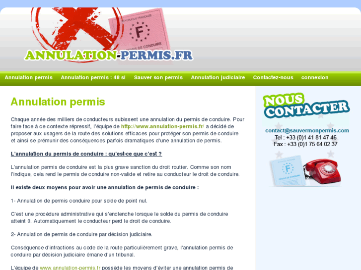 www.annulation-permis.fr