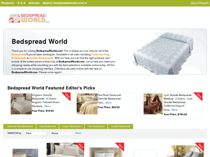 www.bedspreadworld.com