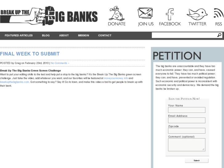 www.breakupthebigbanks.com