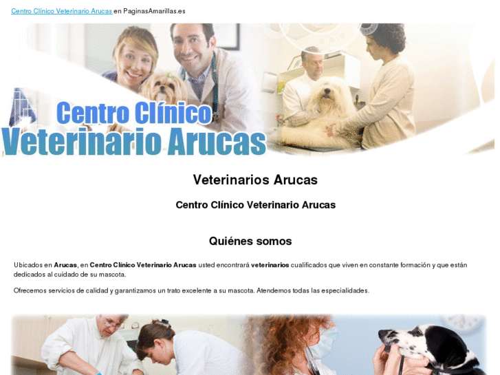 www.centroclinicoveterinarioarucas.com