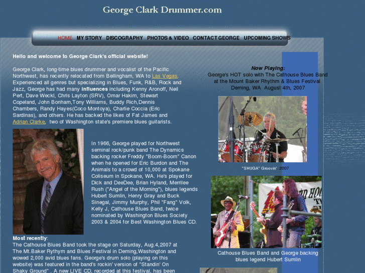 www.georgeclarkdrummer.com