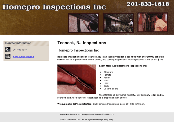 www.homeproinspectionsinc.com