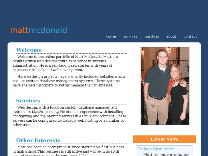 www.mattmcdonald.net