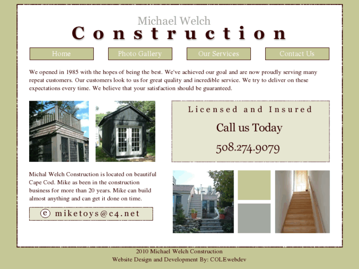 www.michaelwelchconstruction.com