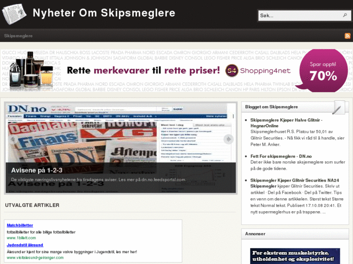 www.nyheteromskipsmeglere.com