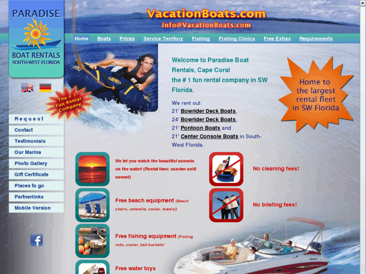 www.paradiseboatrentals.net