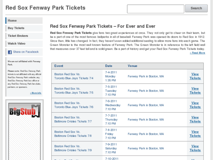 www.redsoxfenwayparktickets.com