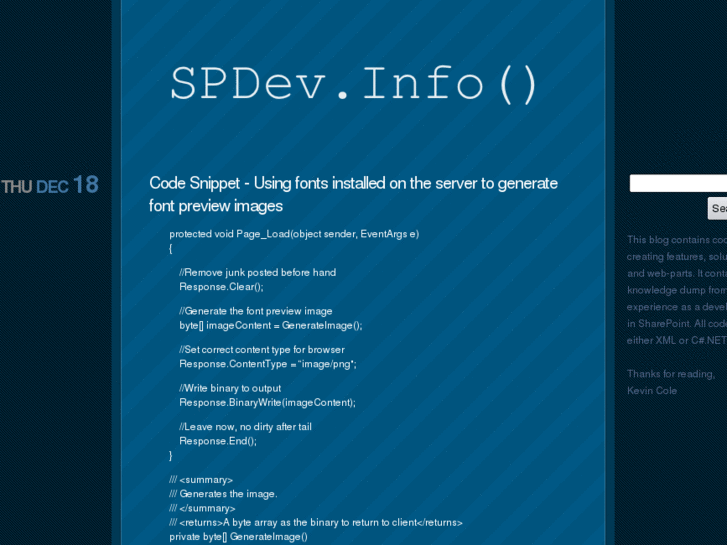 www.spdev.info