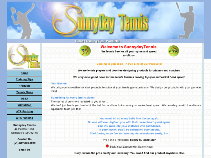 www.sunnydaytennis.com