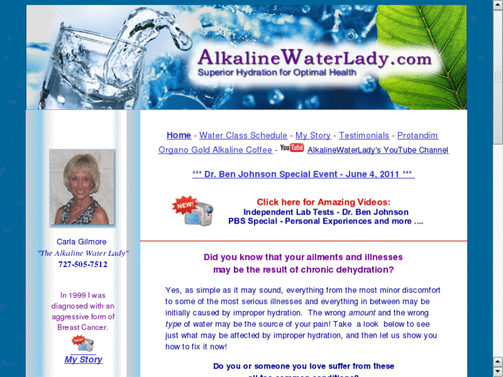 www.alkalinewaterlady.com