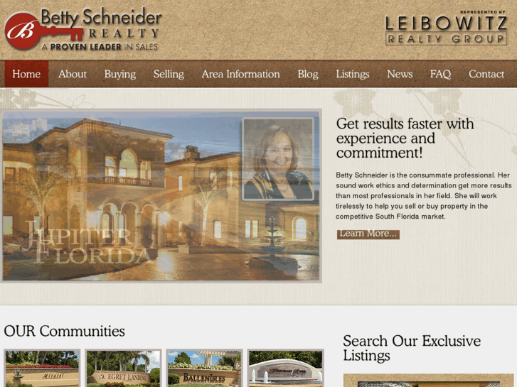 www.bettyschneiderrealty.com