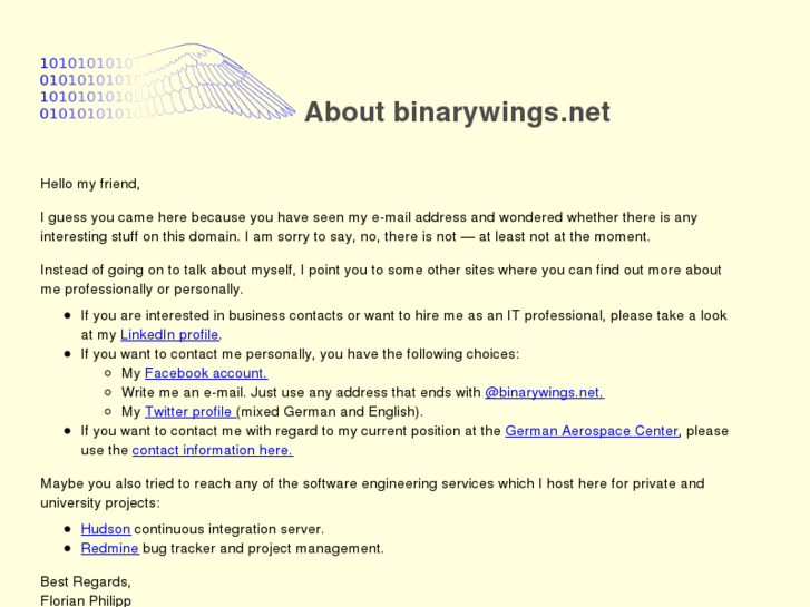 www.binarywings.net