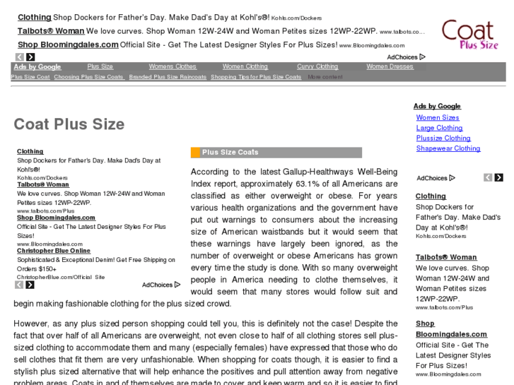 www.coatplussize.com