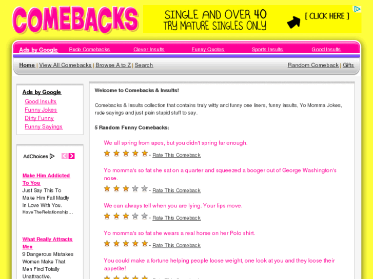 www.comebacks.com.au