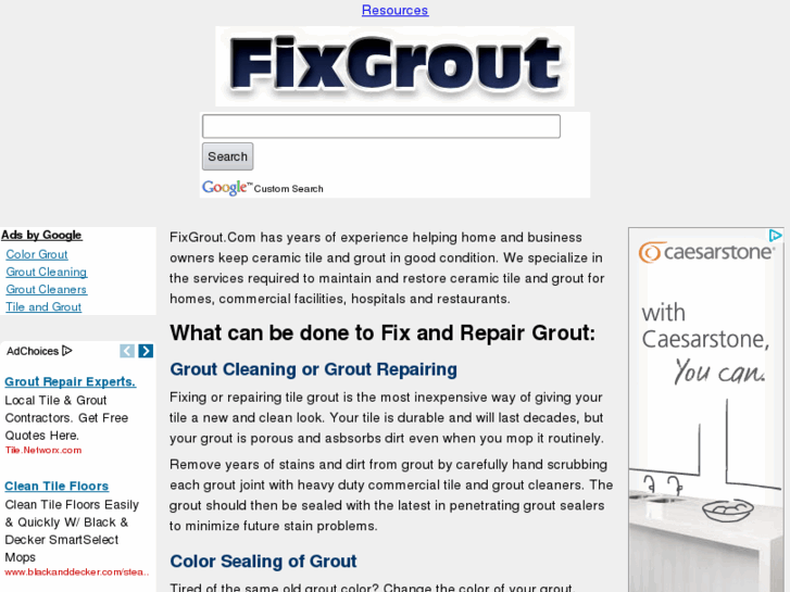 www.fixgrout.com