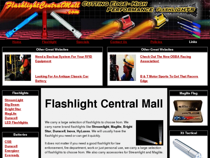 www.flashlightcentralmall.com