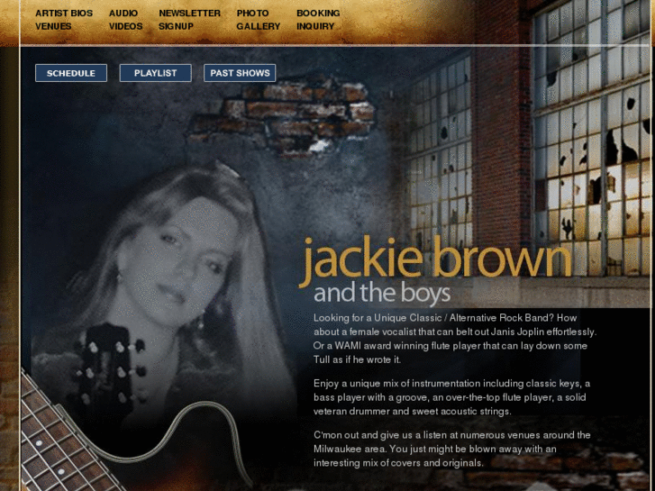 www.jackiebrownandtheboys.com