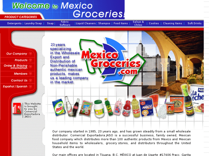 www.mexicogroceries.com