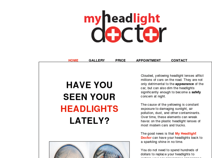 www.myheadlightdoctor.com