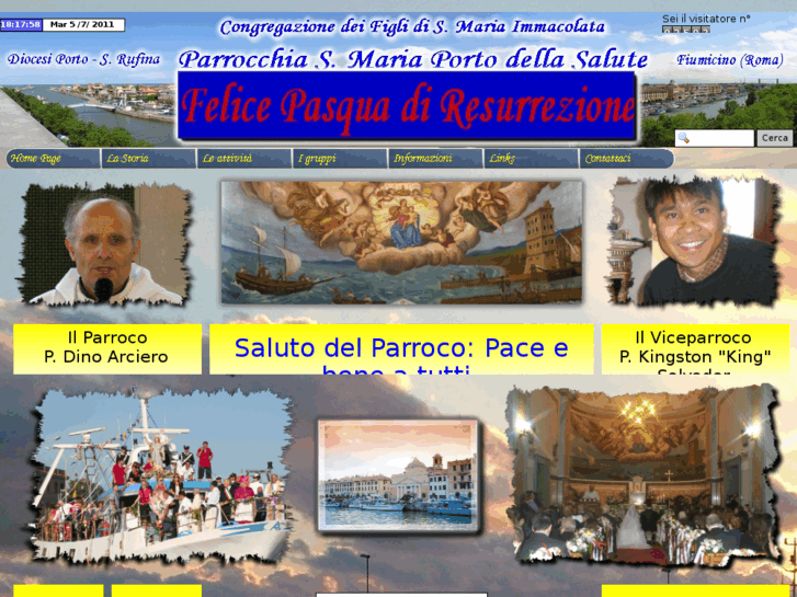 www.parrocchiasantamariaportodellasalute.it