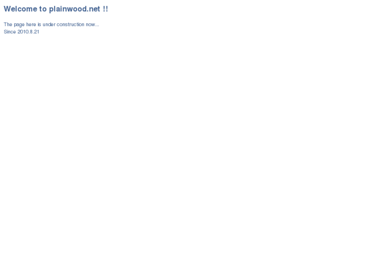 www.plainwood.net