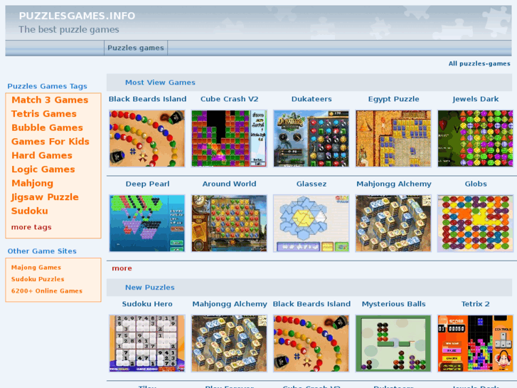 www.puzzlesgames.info