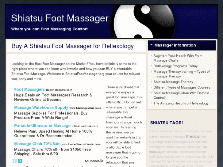 www.shiatsufootmassager.org