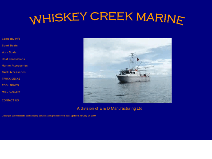 www.whiskeycreekmarine.com