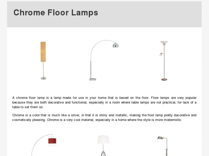 www.chromefloorlamp.com