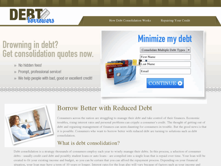 www.debtborrowers.com