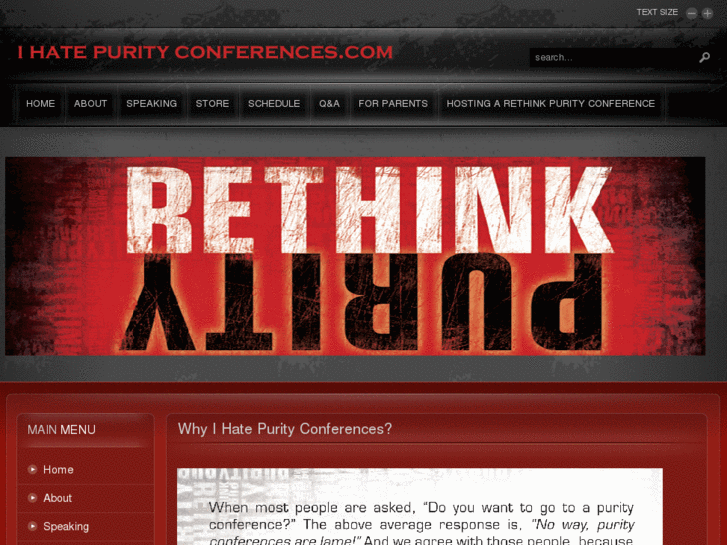 www.ihatepurityconferences.com