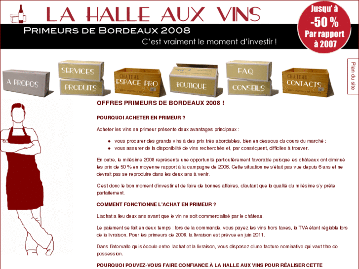 www.lahalleauxvins.fr