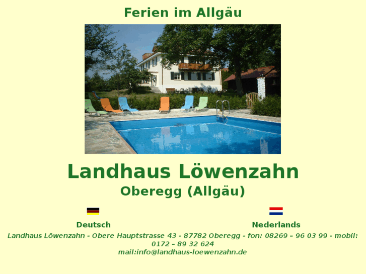 www.landhaus-loewenzahn.de