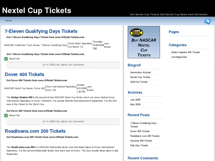 www.nextelcuptickets.net