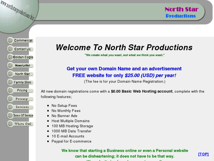 www.northstarproductions.biz