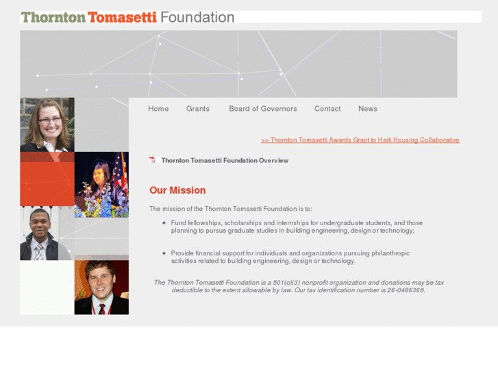 www.thorntontomasettifoundation.org