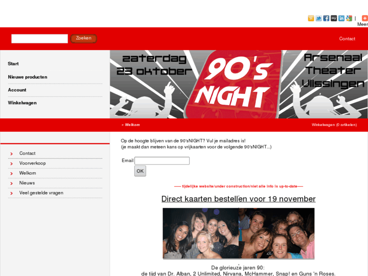 www.90snight.nl